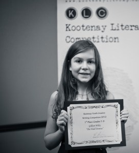 Grades 7-9 1st Place Winner - Gillian WileyPhoto: Melissa Welsh