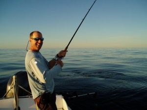Fred Perron fishing Ucluelet