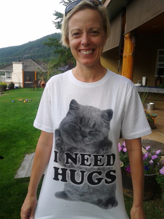 Kristene Perron I need hugs t-shirt