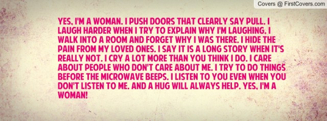 Yes I'm a Woman
