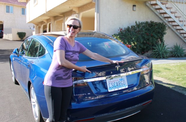 Steve Varon Tesla license plate