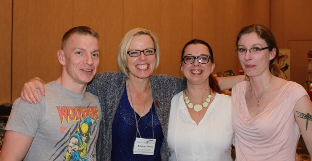 Glen, me, Leanna, April